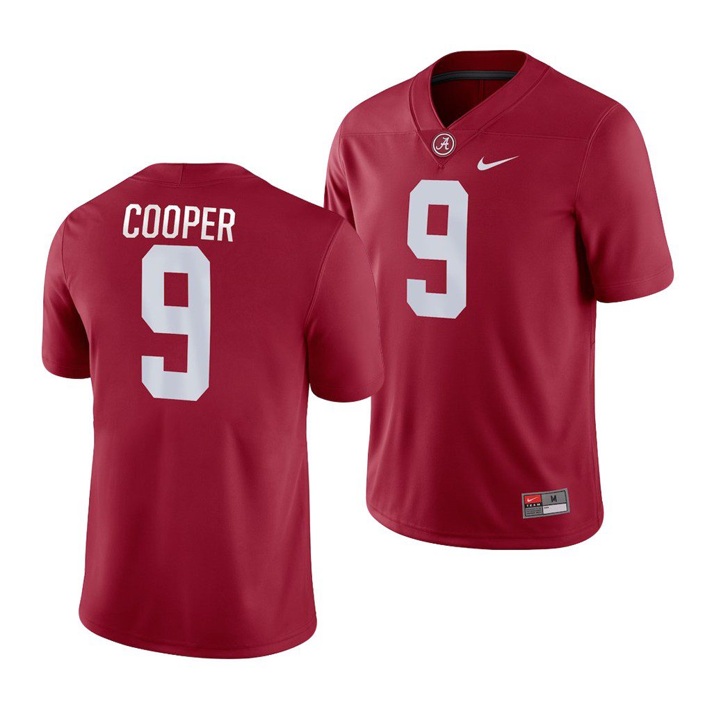 Men's Alabama Crimson Tide Amari Cooper #9 Game Crimson Nike NCAA College Football Jersey